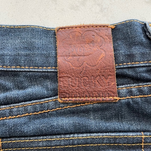 Vintage LUCKY BRAND Denim Mini Skirt - Picture 3 of 7